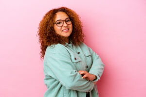 Pink Background Smile Santa Monica CA